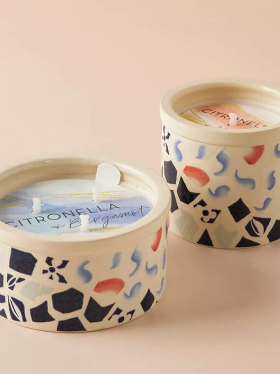 Ancona Ceramic Candle